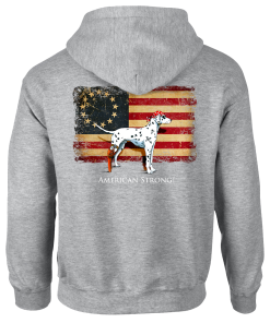 American Strong - Full Zip Hooded Sweater