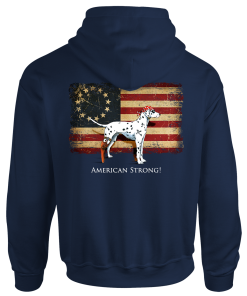 American Strong - Full Zip Hooded Sweater